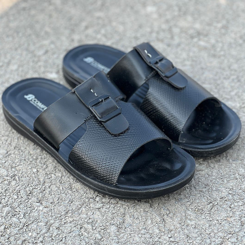 Mack Black Chappal