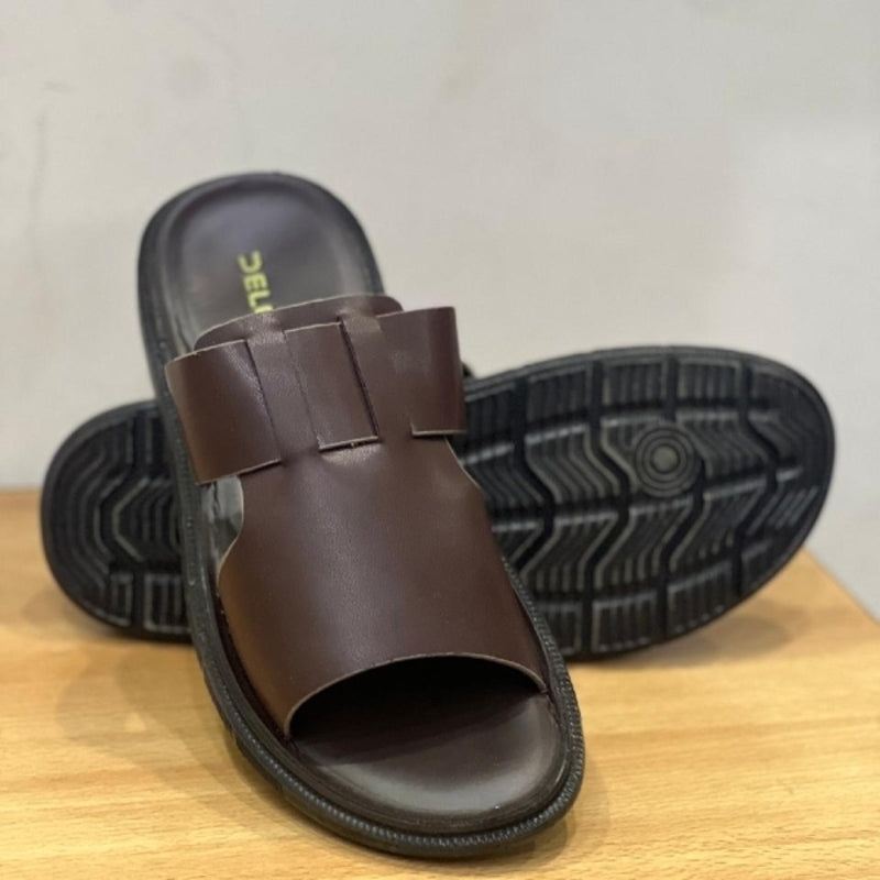 The Classic Brown Chappal