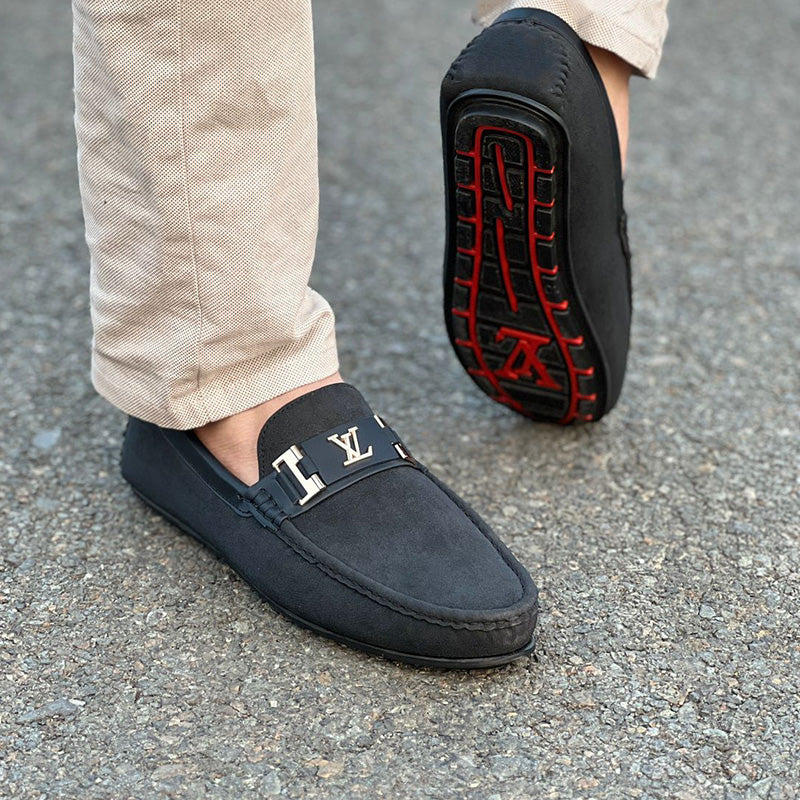 The Sleek Black Loafers