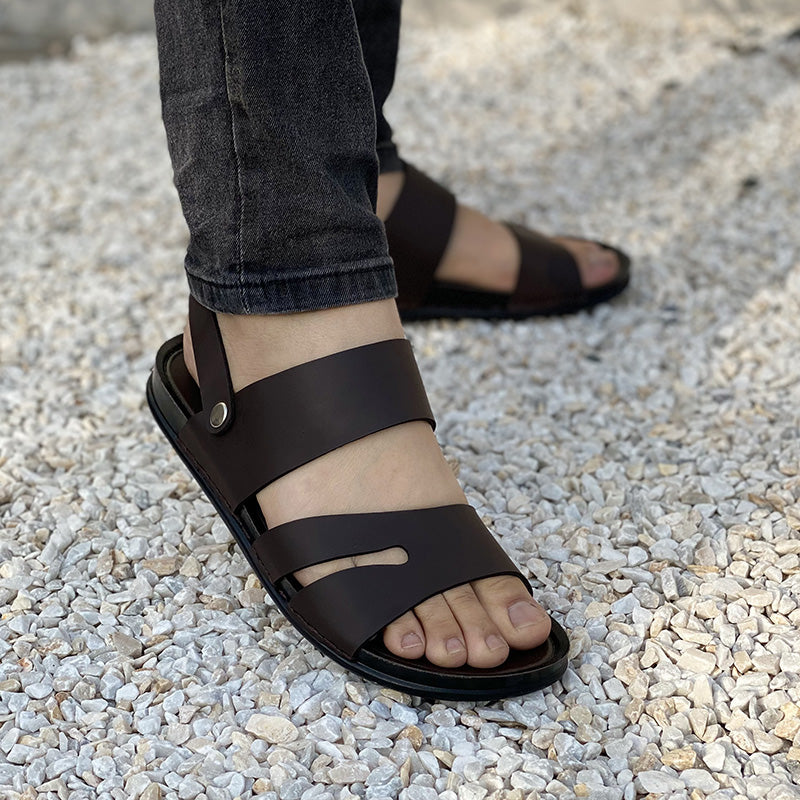 The Choco Brown Camello Sandal