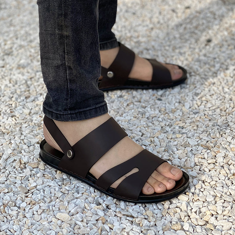 The Choco Brown Camello Sandal