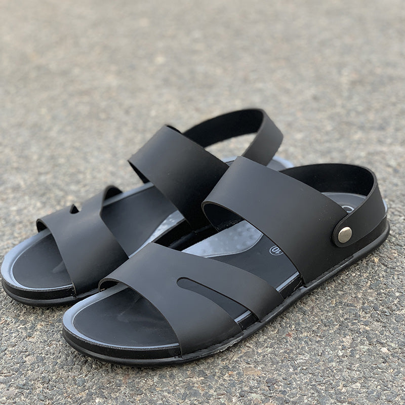 The Black Camello Sandal
